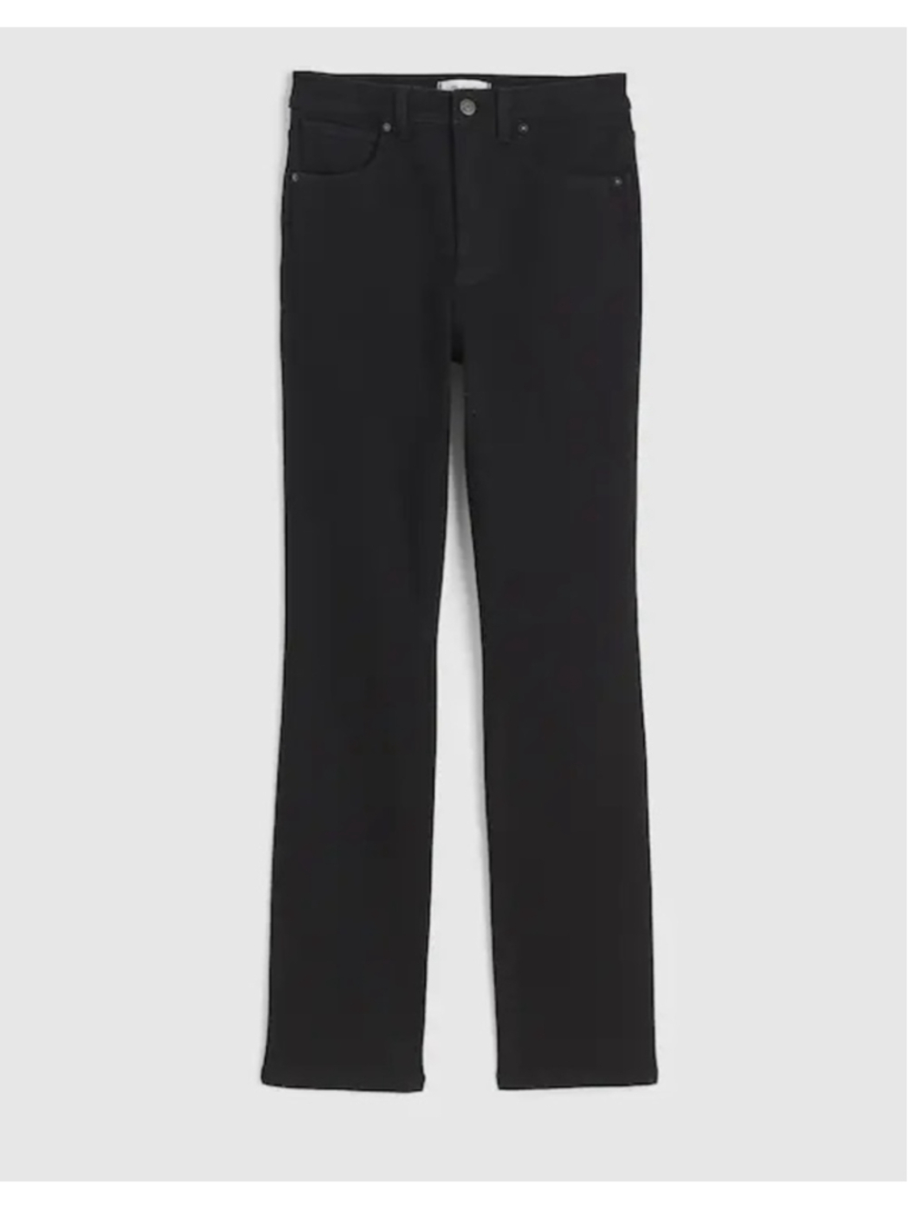 NWT Madewell The Pencil Jean in Super Stretch Denim in black size 30 retail $148